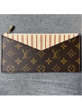 Louis Vuitton x Grace Coddington monogram zippy pouch